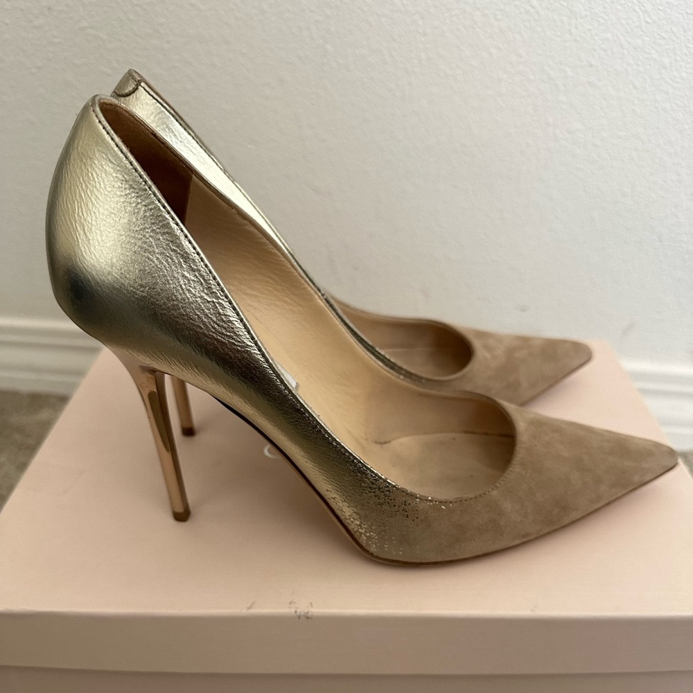 Jimmy Choo Champagne Detail Pumps
